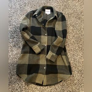 BB Dakota lumberjack plaid shacket